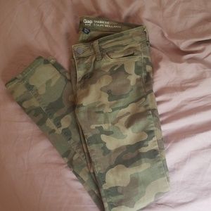 Gap Camo Jeans